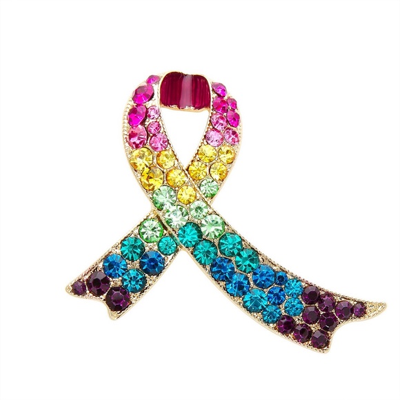 Napier Jewelry - ⭐️HOST PICK! ⭐️ NWT! Napier Rainbow Ribbon Pin